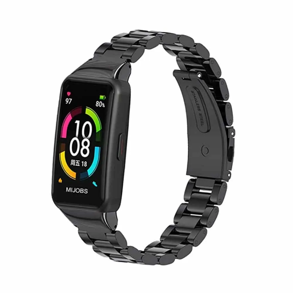 Stainless Steel Strap for Huawei band 6 - Rose Gold   Link removal tool