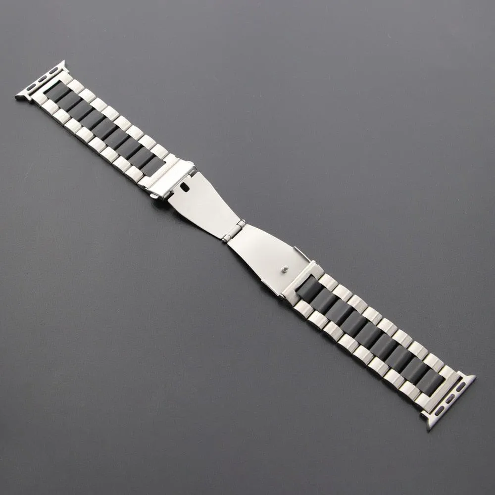 Stainless Steel Wristband for Apple Watch 8 7 SE 6 5 4 Ultra 49mm 40/44/42/38/41/45mm