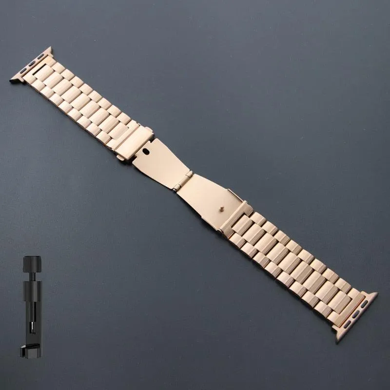Stainless Steel Wristband for Apple Watch 8 7 SE 6 5 4 Ultra 49mm 40/44/42/38/41/45mm