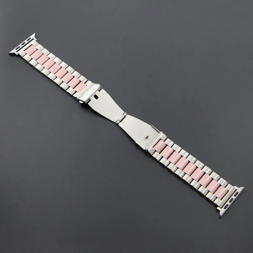 Stainless Steel Wristband for Apple Watch 8 7 SE 6 5 4 Ultra 49mm 40/44/42/38/41/45mm
