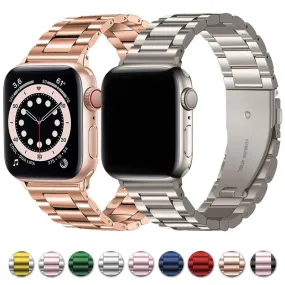 Stainless Steel Wristband for Apple Watch 8 7 SE 6 5 4 Ultra 49mm 40/44/42/38/41/45mm