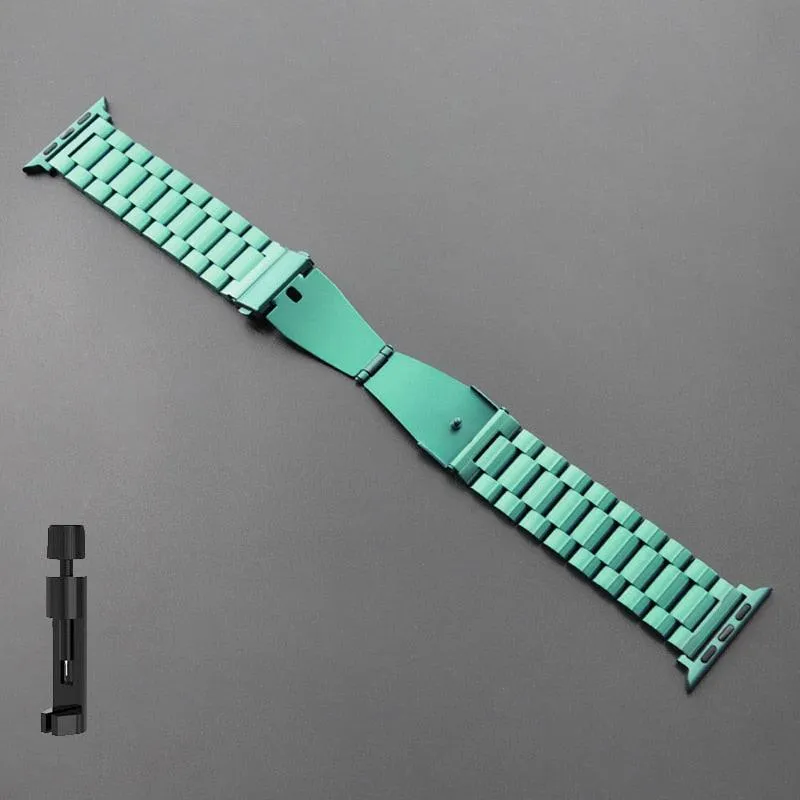 Stainless Steel Wristband for Apple Watch 8 7 SE 6 5 4 Ultra 49mm 40/44/42/38/41/45mm