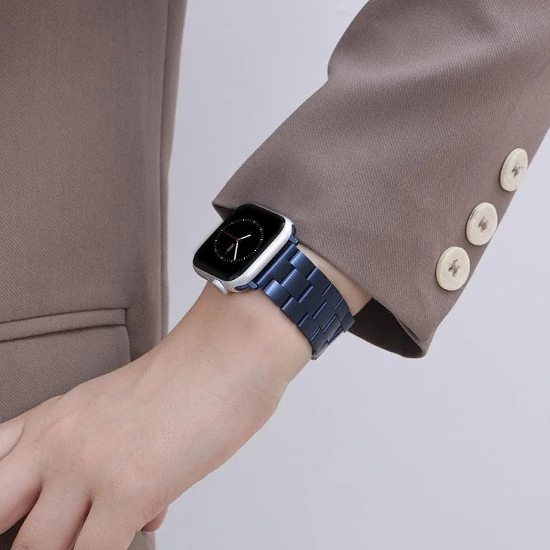 Stainless Steel Wristband for Apple Watch 8 7 SE 6 5 4 Ultra 49mm 40/44/42/38/41/45mm