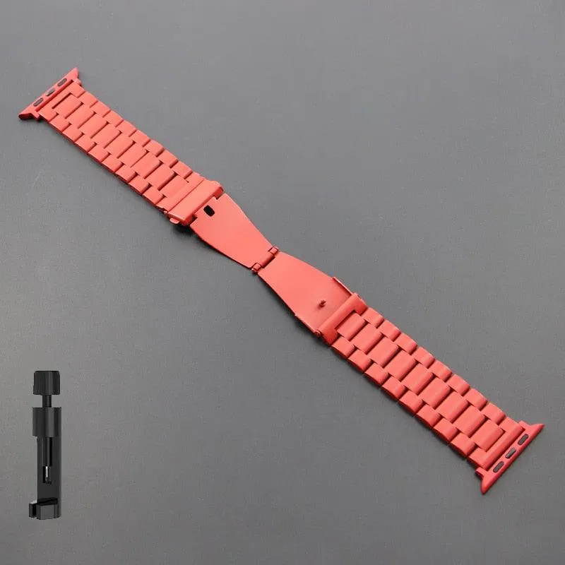 Stainless Steel Wristband for Apple Watch 8 7 SE 6 5 4 Ultra 49mm 40/44/42/38/41/45mm