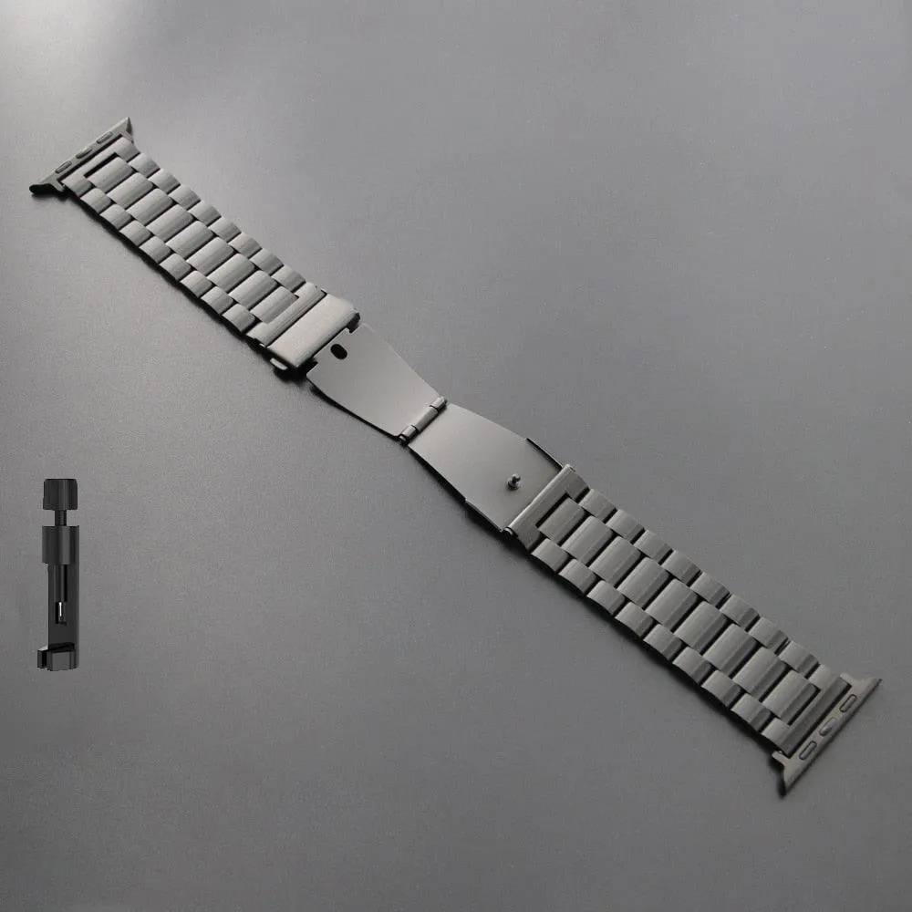 Stainless Steel Wristband for Apple Watch 8 7 SE 6 5 4 Ultra 49mm 40/44/42/38/41/45mm