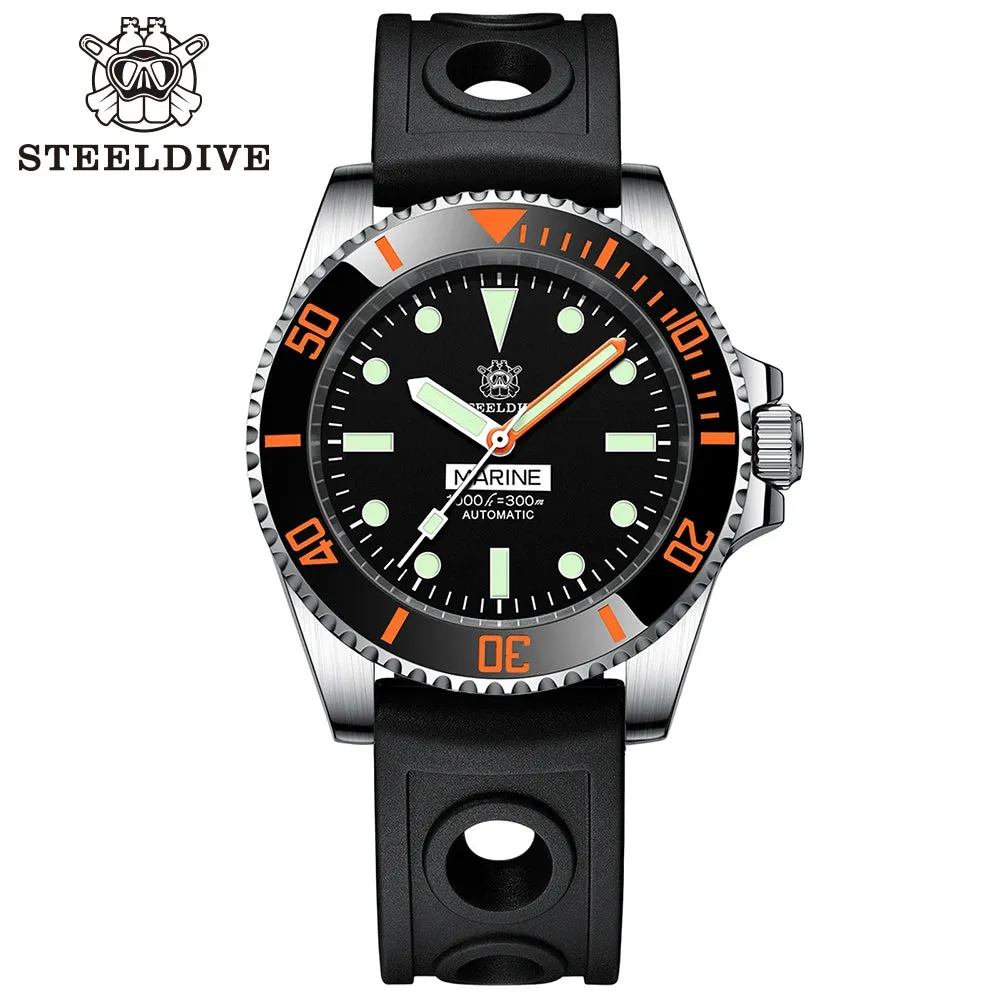 STEELDIVE SD1954C automatic mechanical 200m waterproof dive watch with NH35