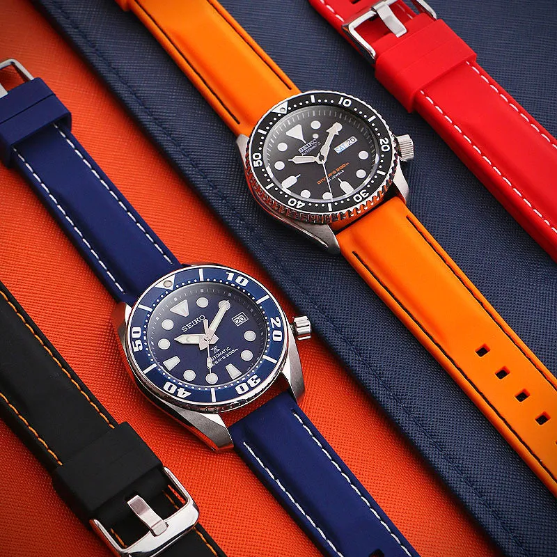 Stitched Rubber Strap with Quick Release