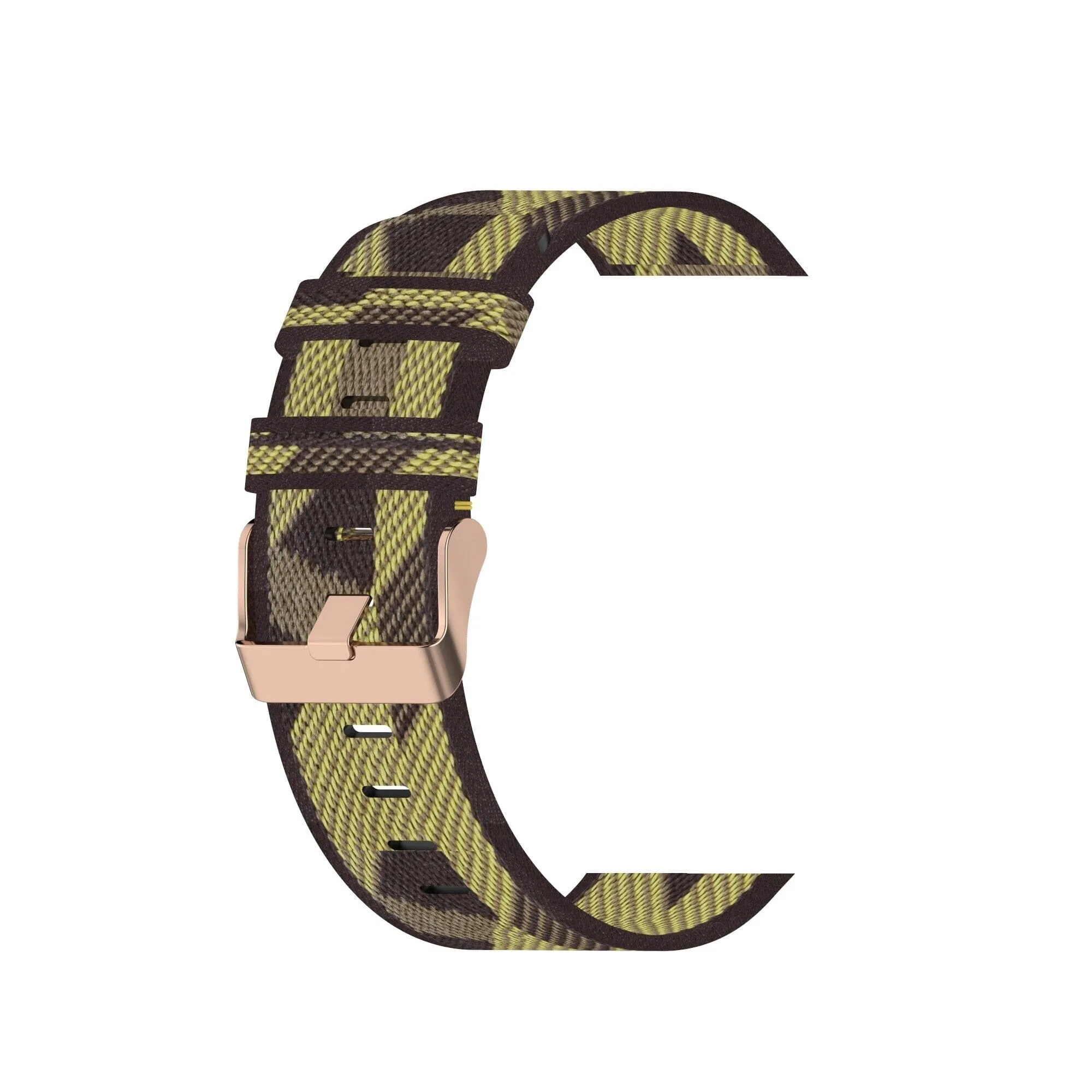 Stylish Canvas Watch Straps Compatible with Garmin Venu SQ