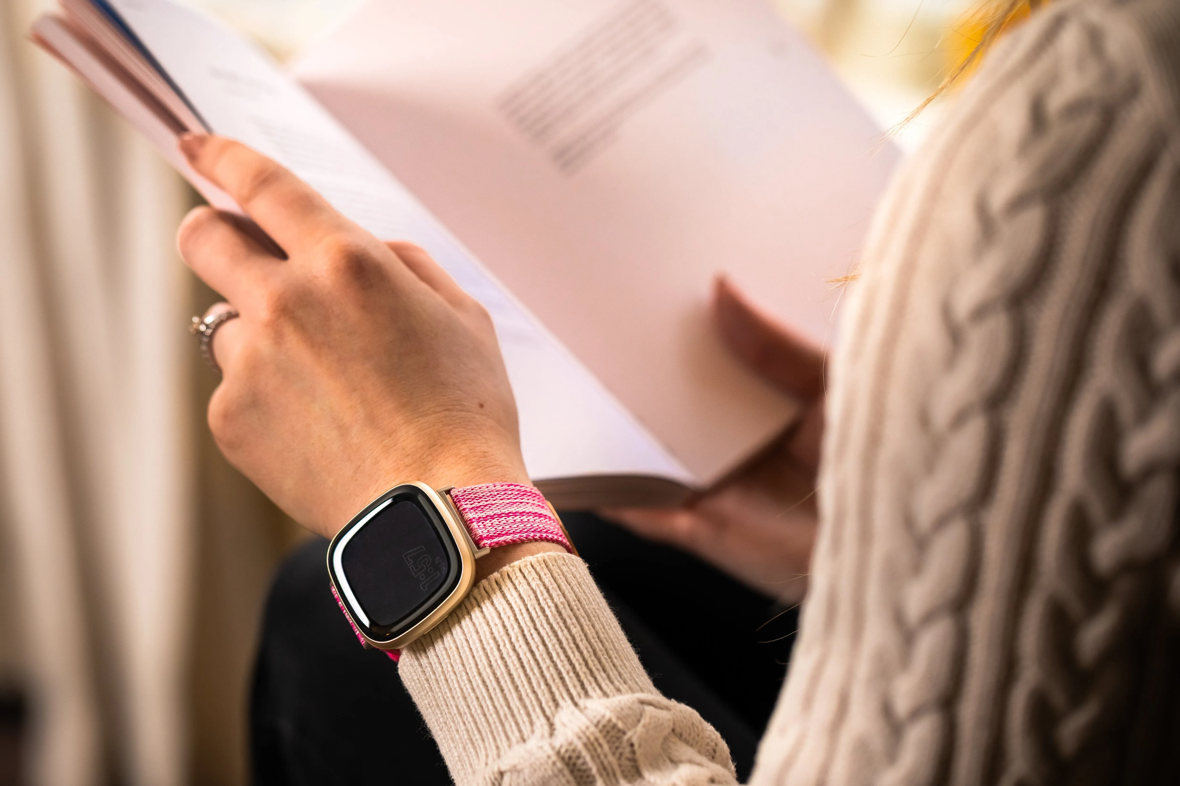 Stylish Canvas Watch Straps Compatible with Garmin Venu SQ