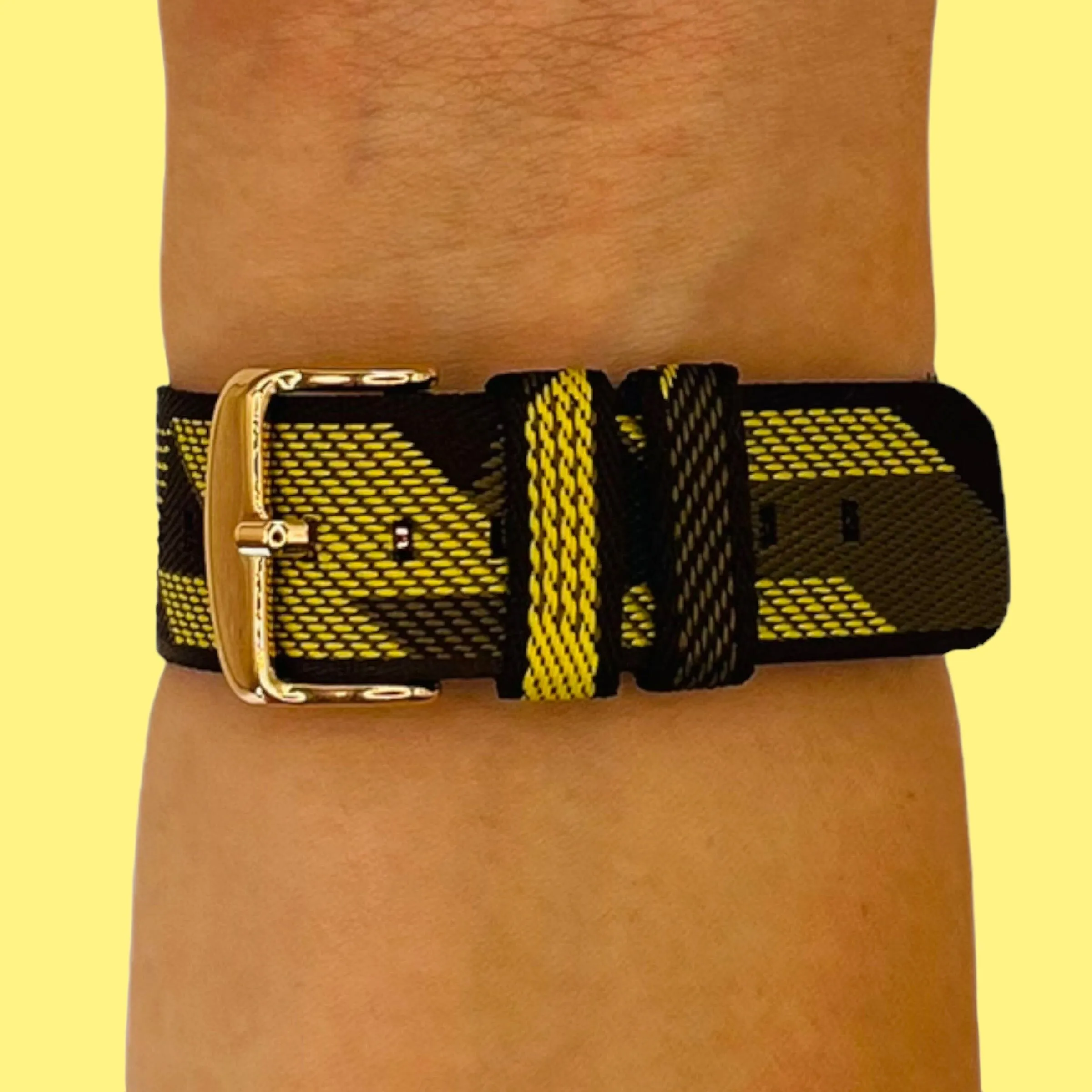 Stylish Canvas Watch Straps Compatible with Nixon Time Teller 37mm & Porter 40mm