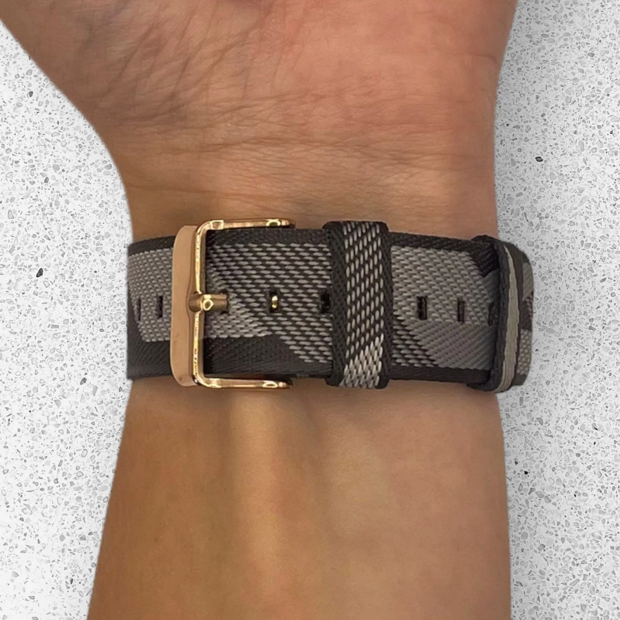 Stylish Canvas Watch Straps Compatible with Skagen 22mm Range