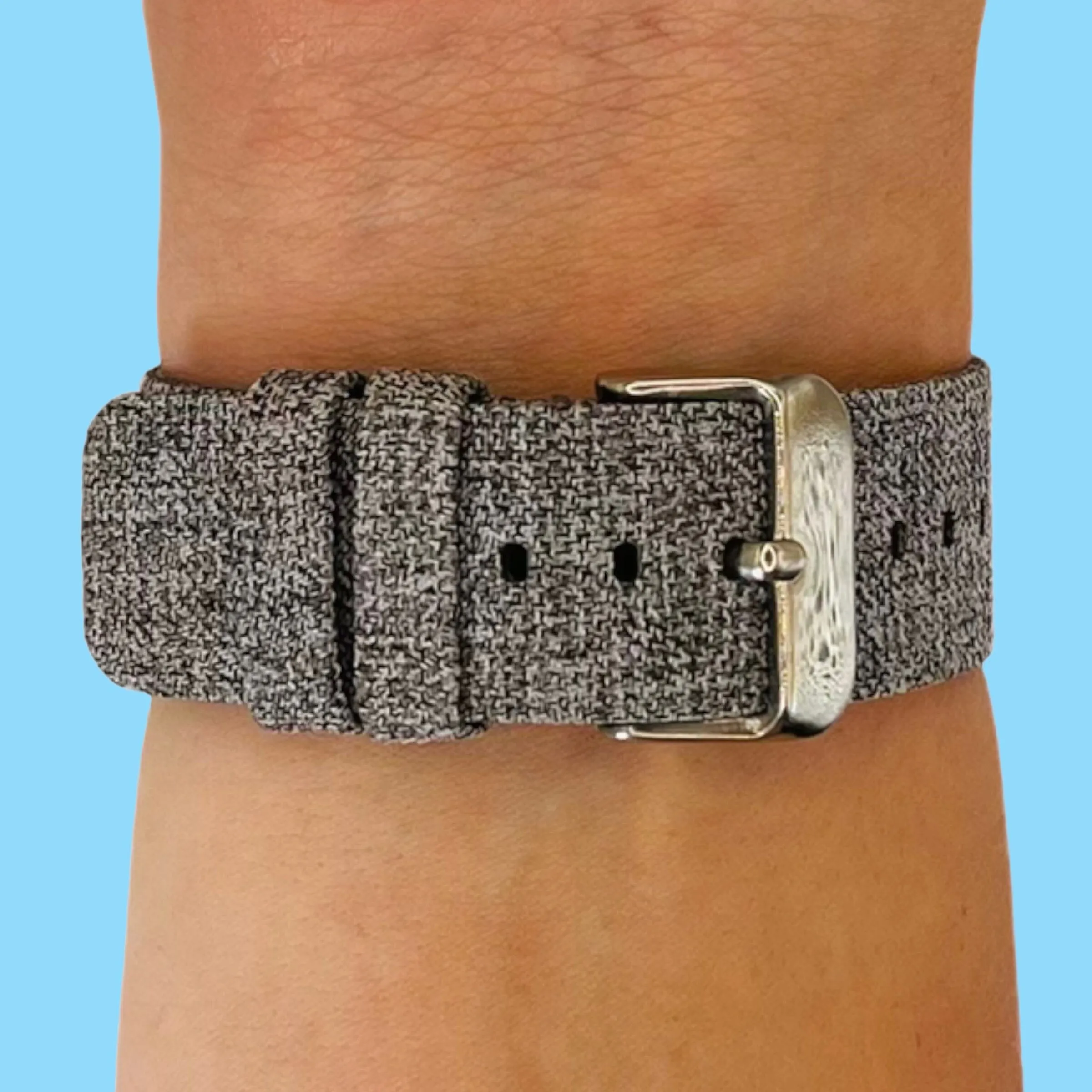 Stylish Canvas Watch Straps Compatible with Skagen 22mm Range