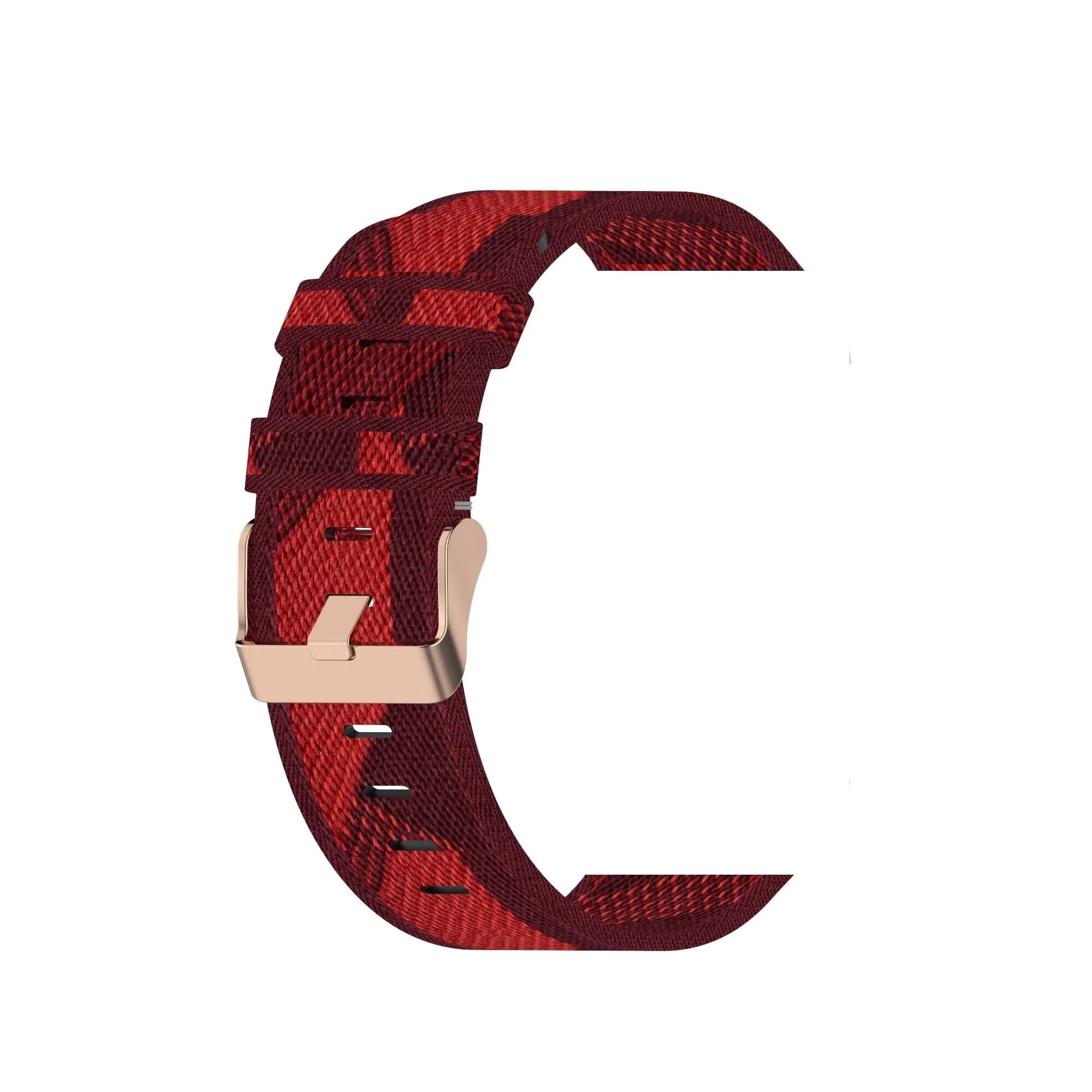 Stylish Canvas Watch Straps Compatible with Ticwatch GTX