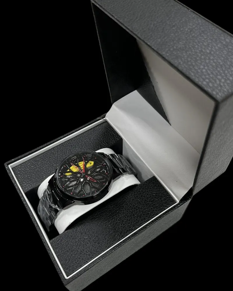 Techwear Coupe RS7 Spinning Luminous Sporty Watch