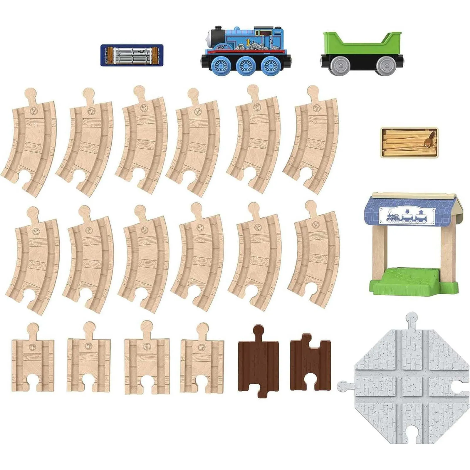 Thomas And Friends Figure 8 Wooden Railway Track Pack