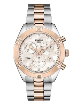 Tissot PR 100 Sport Chic Chronograph Watch - T101.917.22.116.00 - 771119