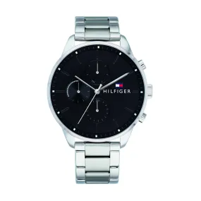 Tommy Hilfiger Men's Black Multifunction Watch 1791485