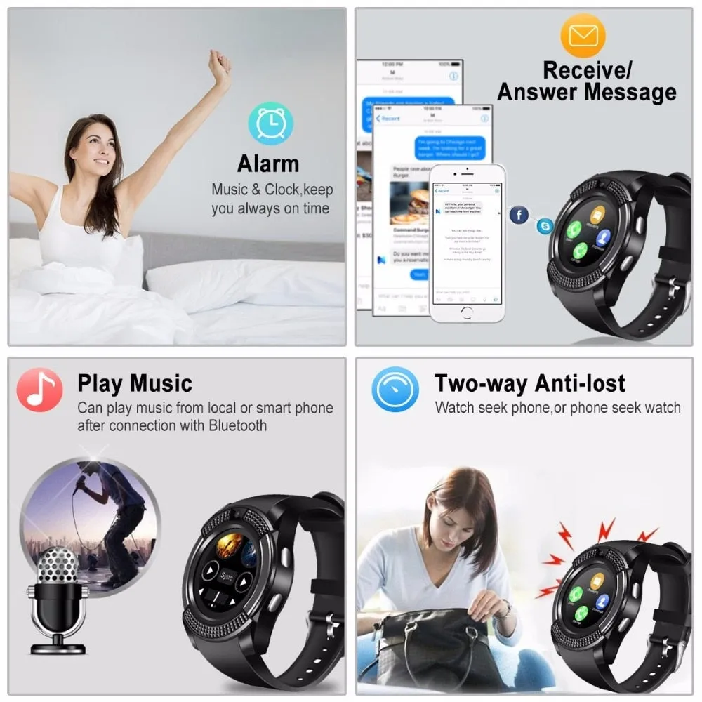 TRENDY  ANDROID TOUCH SCREEN SMART WATCH