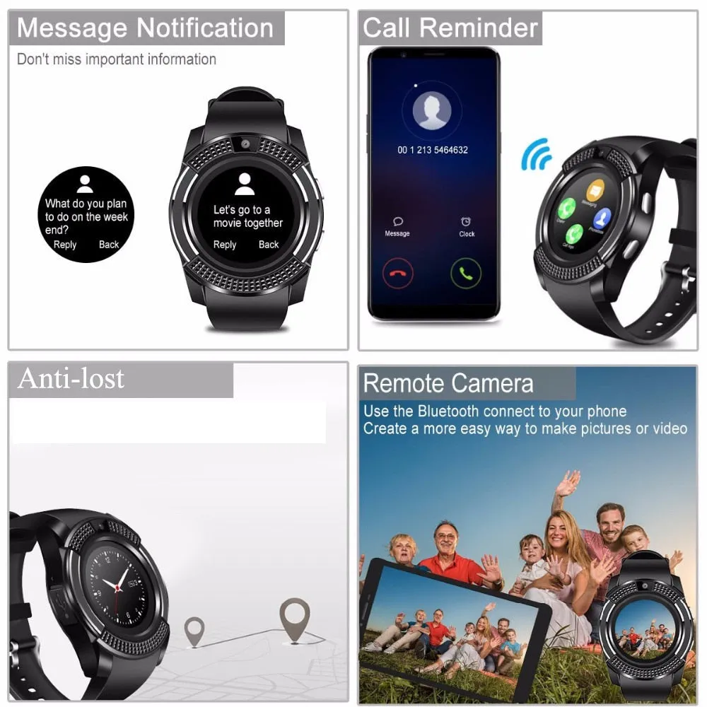 TRENDY  ANDROID TOUCH SCREEN SMART WATCH
