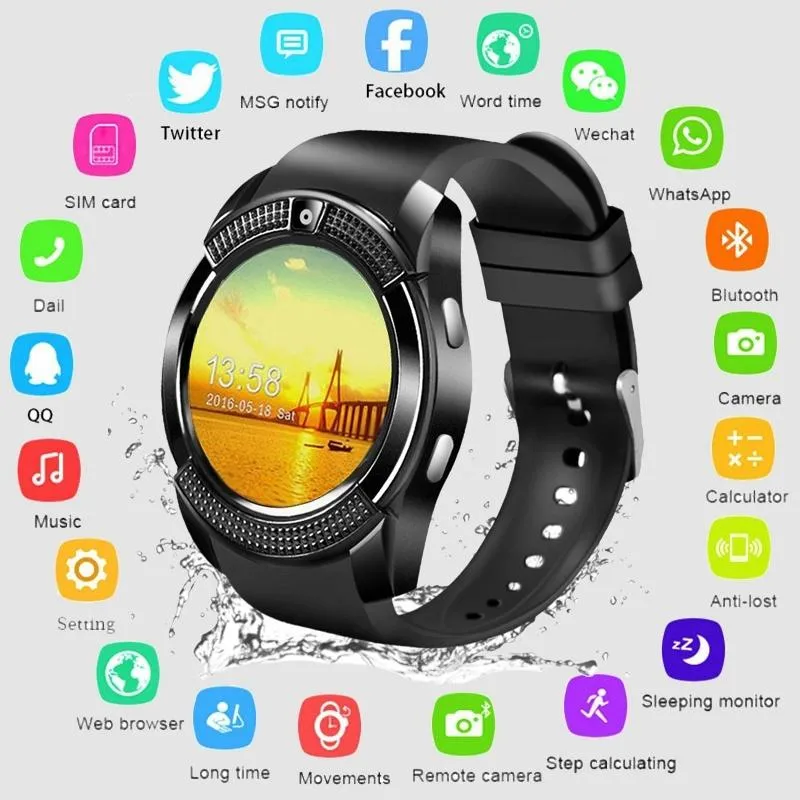 TRENDY  ANDROID TOUCH SCREEN SMART WATCH