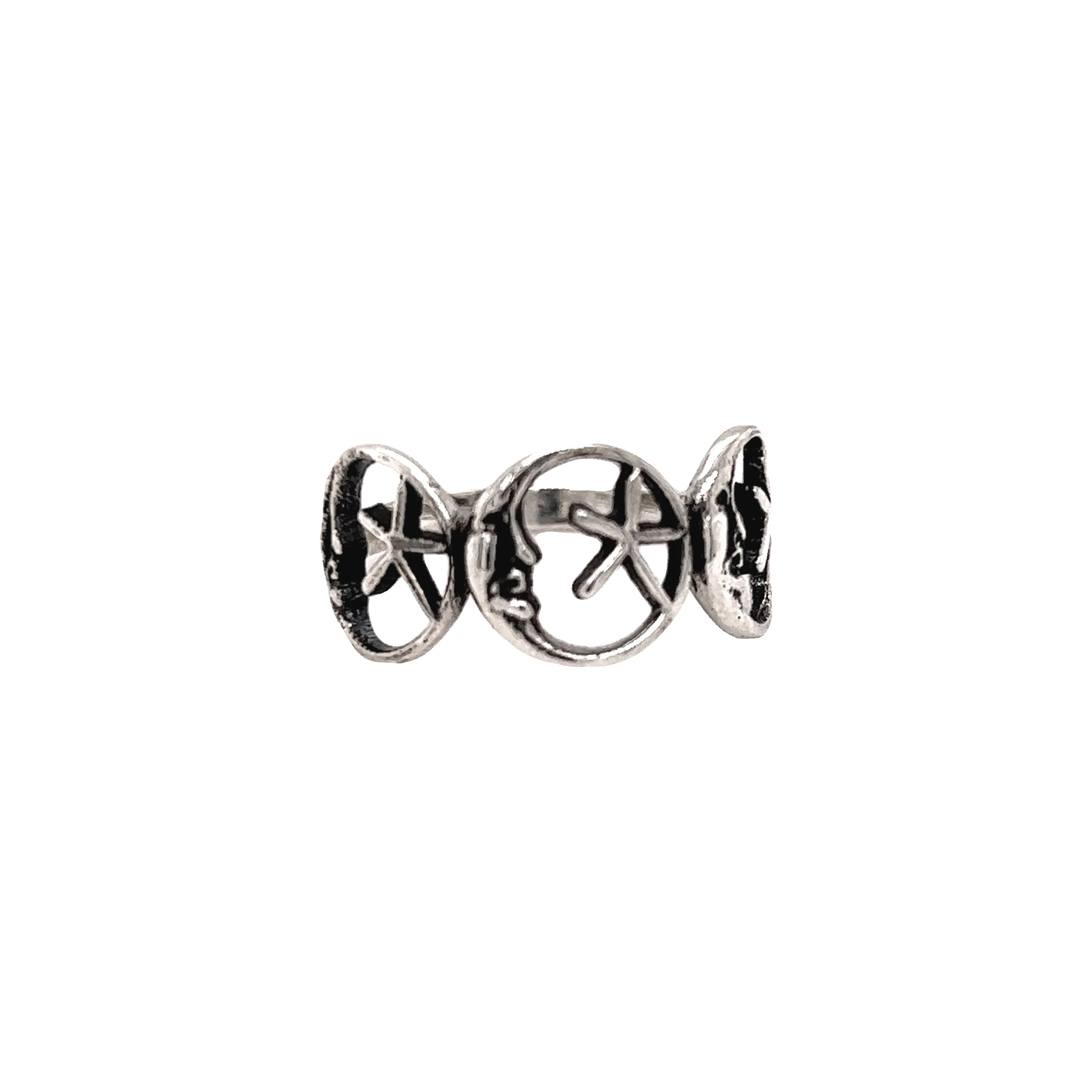 Triple Man in the Moon Ring