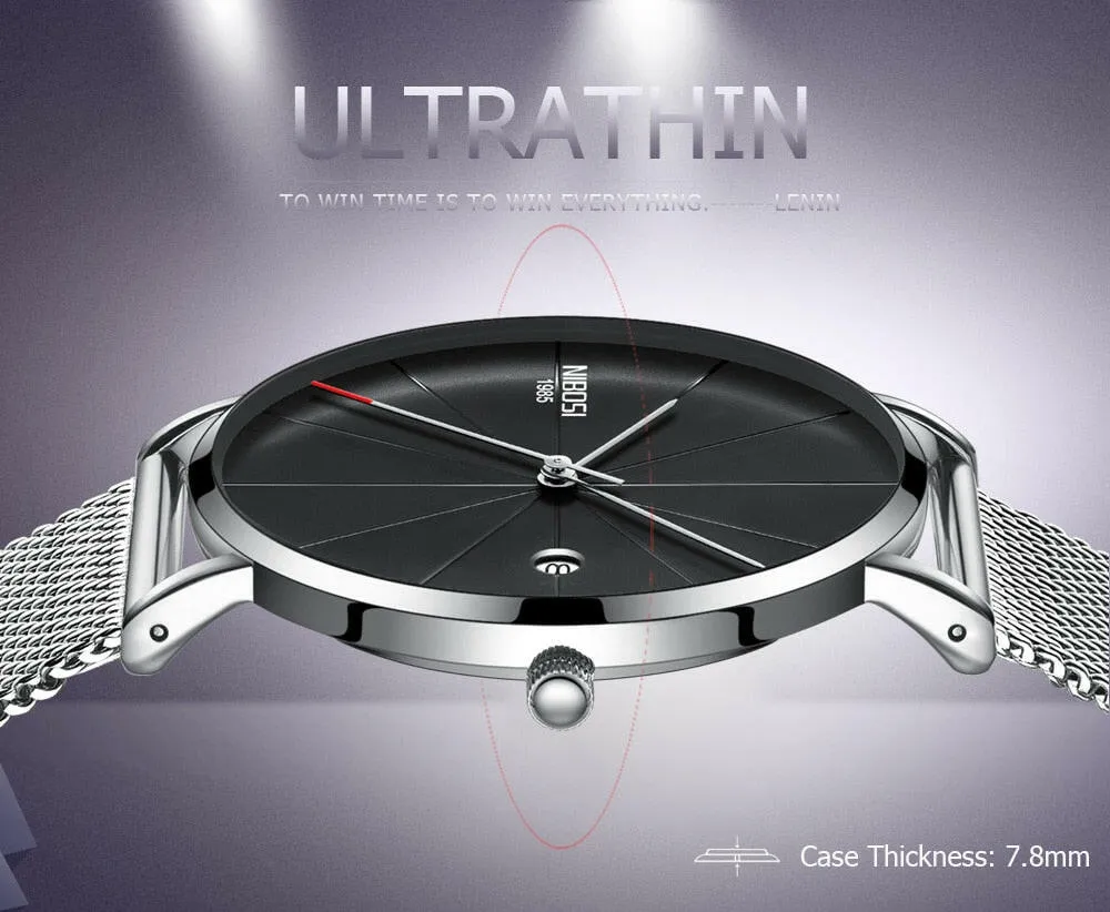 Ultra Thin Fashion Men’s Watch