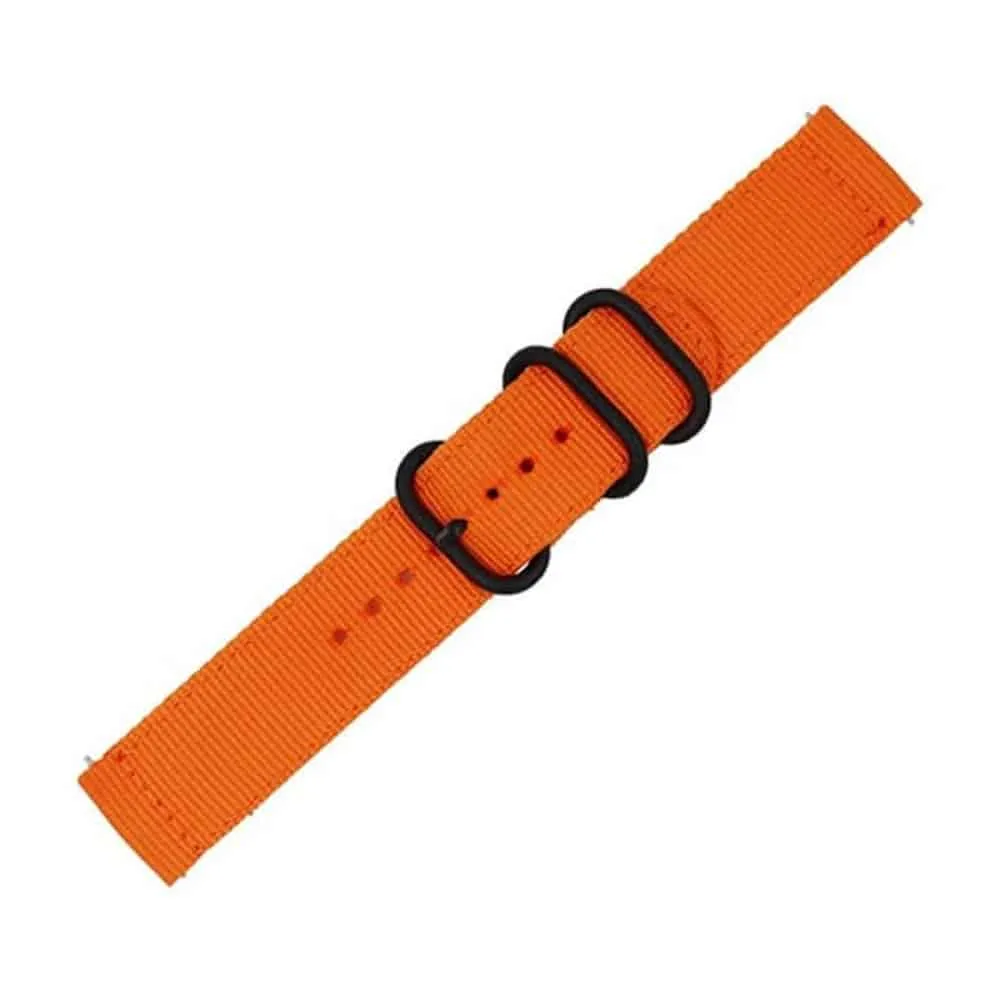 Universal 20mm Nylon Watch Strap - Black