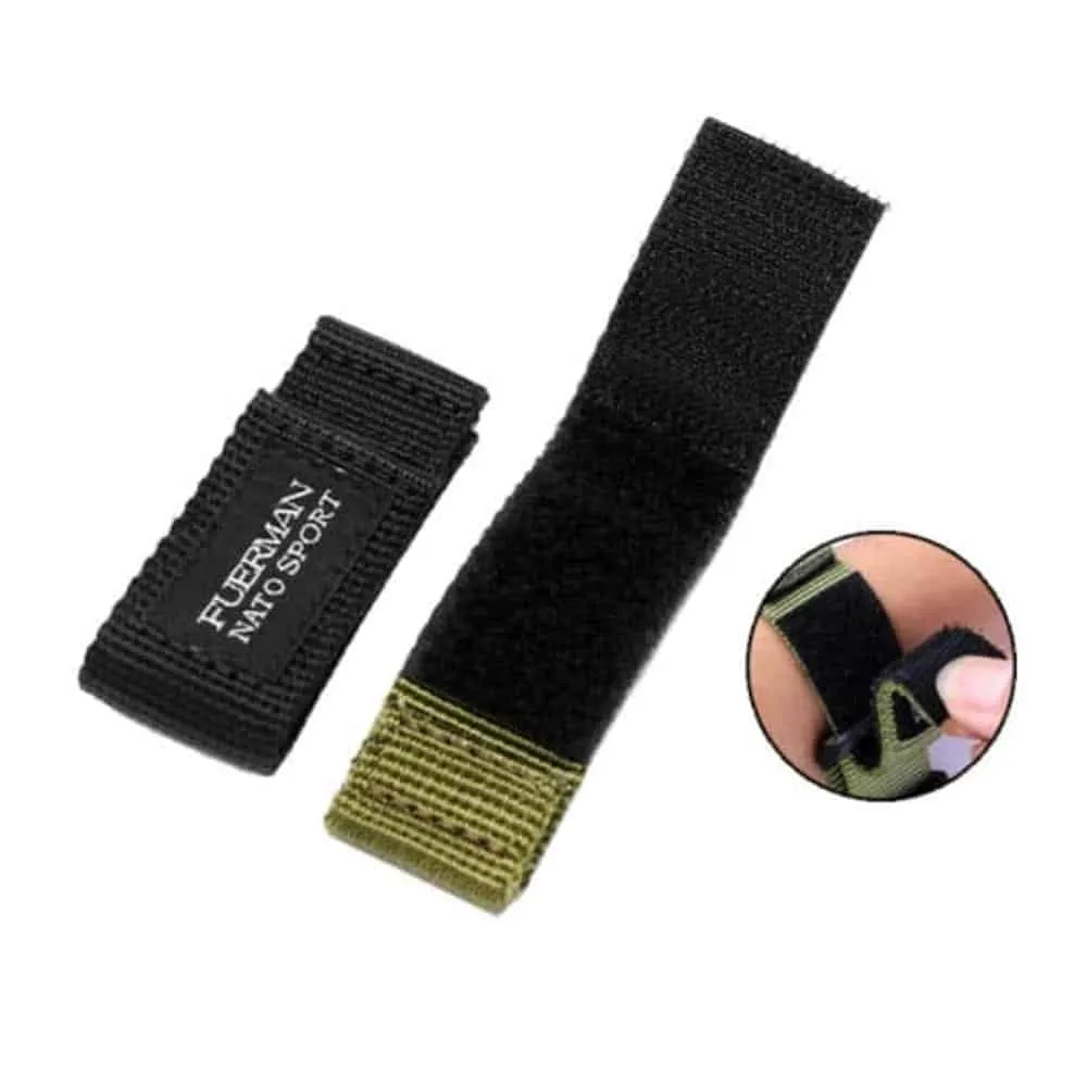 Universal Nylon Replacement Strap 20mm - Black