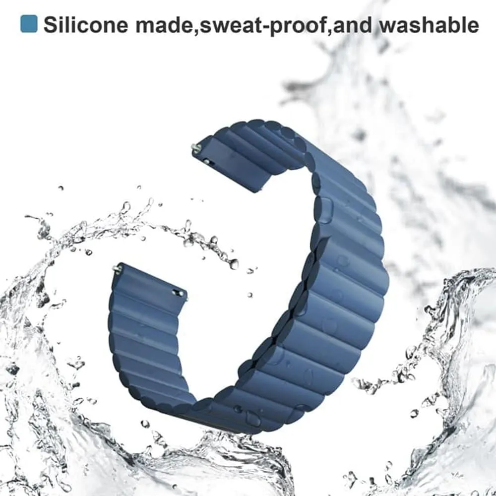 Universal Silicone Magnetic 20MM width Watch Band