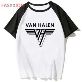 Van Halen Retro Anime Tee – For Rebels, Rockers, and Relentless Streetwear Fans