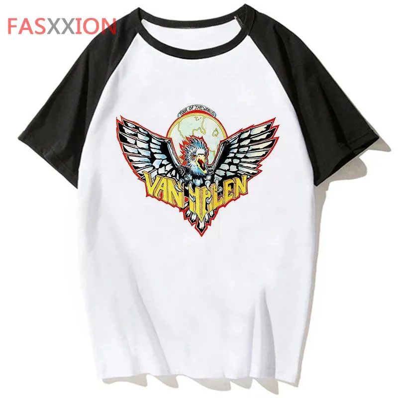 Van Halen Retro Anime Tee – For Rebels, Rockers, and Relentless Streetwear Fans