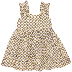 Via Dress - Yellow Lisbon Ditsy