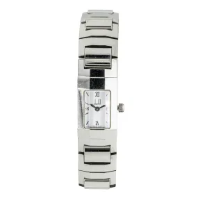 Vintage Alfred Dunhill Stainless Steel Faceted Watch
