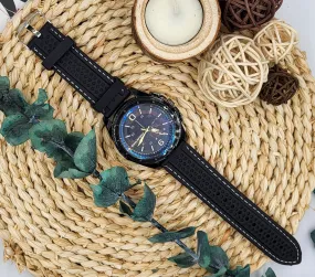 W3689 - Sporty Black Fashion Watch