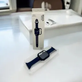 Watch Silicon 2 IN 1 Band&Case For Apple Watch (42m/blue)