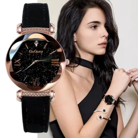 Women's elegant belt watch