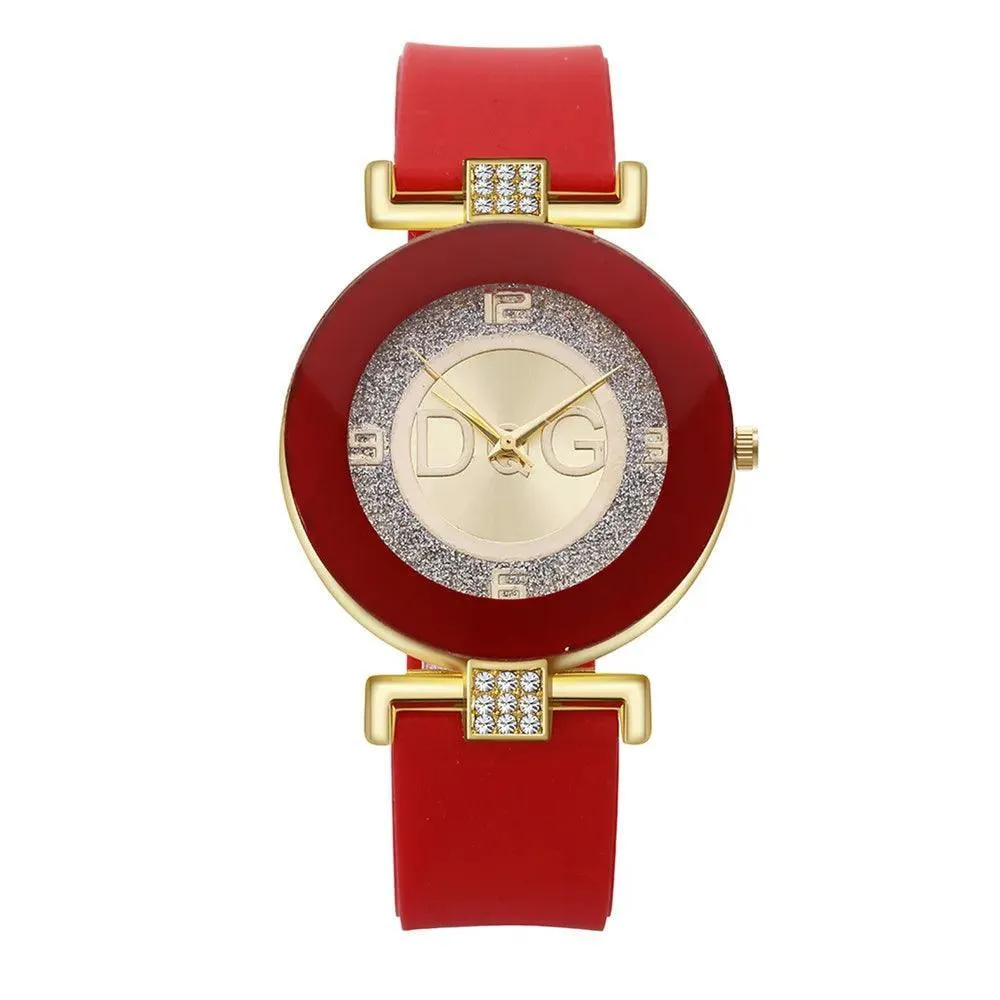 Women's Rhinestone Quartz Watch: Chic Timepiece for Stylish Ladies