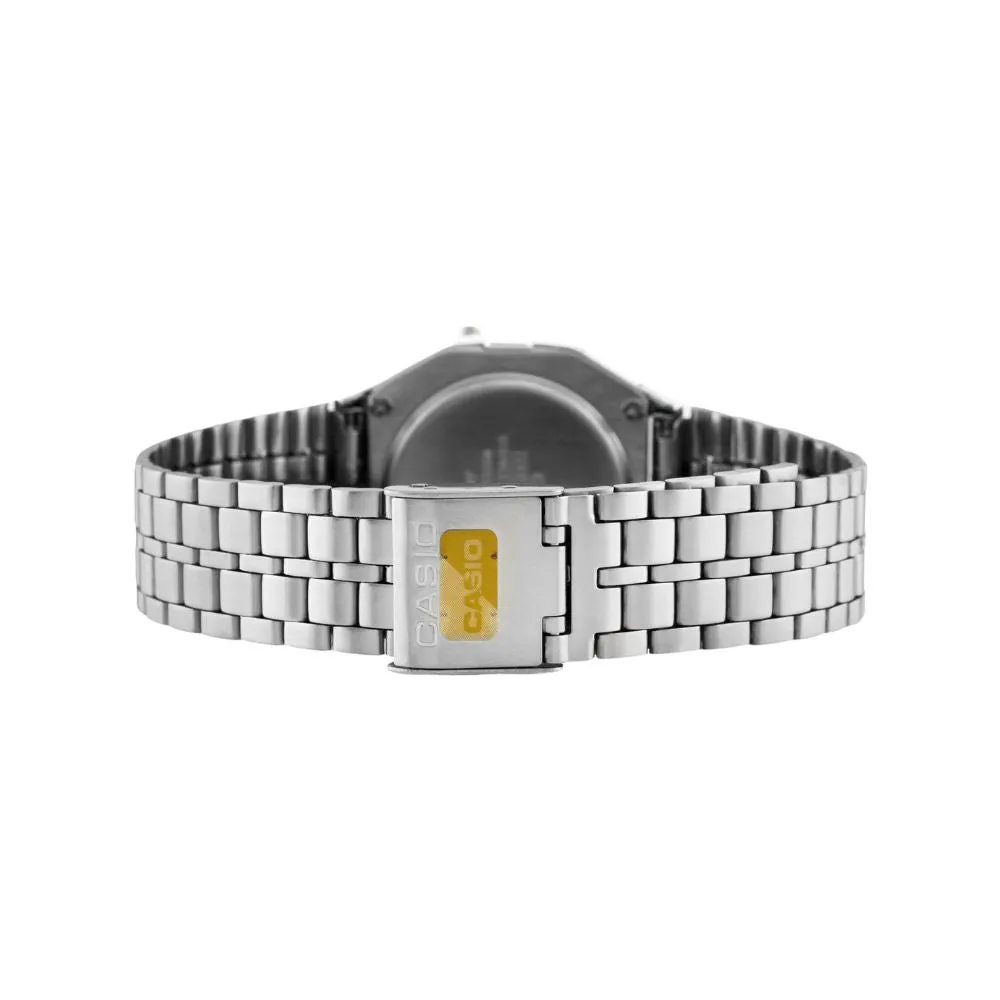 WW1063 Casio Vintage Digital Silver Chain Watch A159WA-N1DF