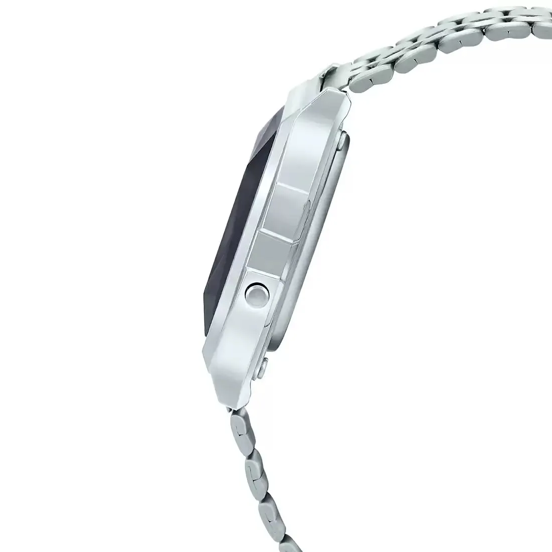 WW1394 Casio Vintage Diamond Digital Silver Chain Watch A159WAD-1DF