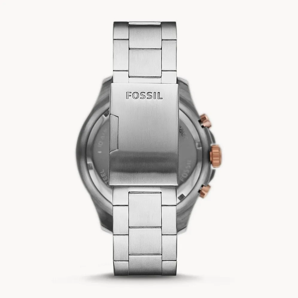 WW1709 Fossil FB-03 Chronograph Stainless Steel Chain Watch FS5768