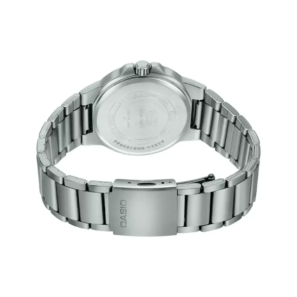 WW1808 Casio Enticer Date Stainless Steel Chain Watch MTP-E173D-7AVDF