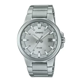 WW1808 Casio Enticer Date Stainless Steel Chain Watch MTP-E173D-7AVDF