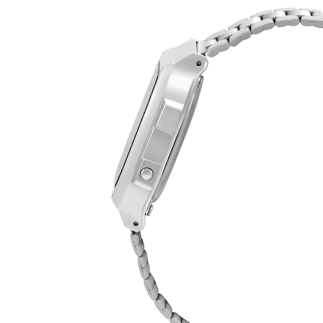 WW1879 Casio Vintage Illuminator Digital Silver Chain Watch A168WEC-3DF