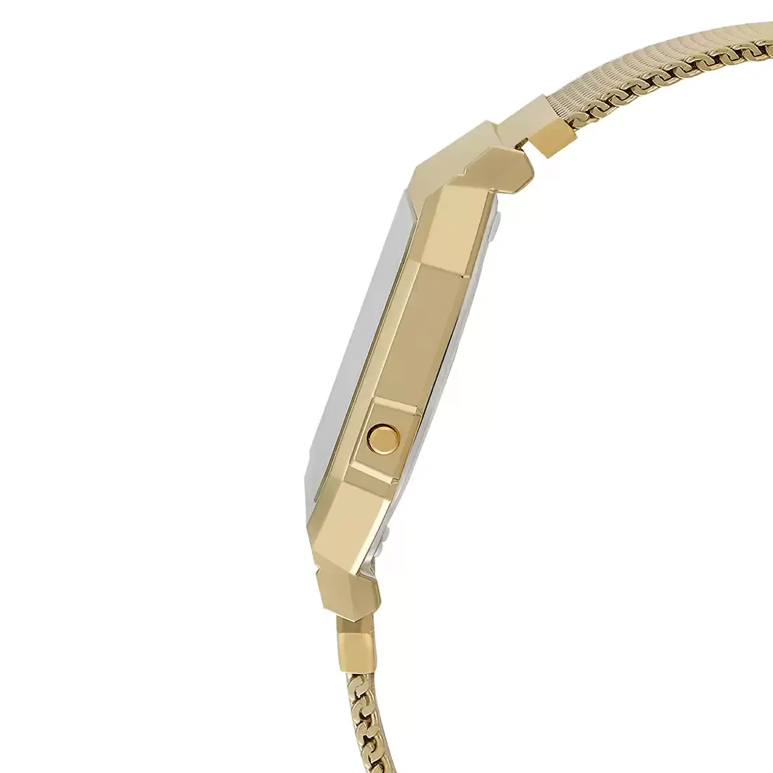 WW1942 Casio Vintage Super Slim Digital Golden Mesh Chain Watch A700WMG-9ADF